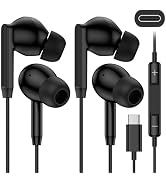 Wired Headphones USB C, Usbc Wired Earbuds in-Ear for Apple iPhone 17 Pro Max 17pro Air 16e 16 15...