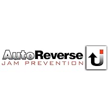 Anti-jam Auto-reverse to clear paper jams
