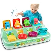 LGMazak Pop up Animal Toy, Interactive Baby Toys 18 Months, Montessori Cause and Effect Toys for ...