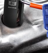 WORKPRO 6PCS O2 Oxygen Sensor Socket, Automotive 3/8