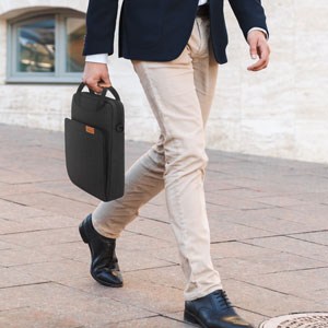 NIDOO Tablet Bag for Business, Laptop Shoulder Bag