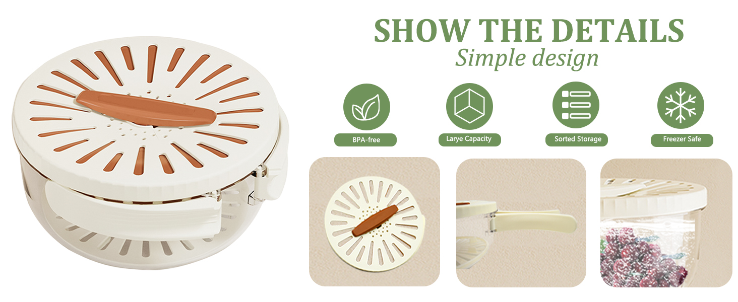 multipurpose drain basket with fine holes and handles,fruit cleaner bowl,multi purpose drain basket