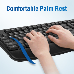 Comfortable Palm Rest