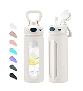 20 OZ Glass Water Bottle
