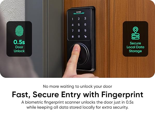 Wyze Lock Bolt v2 Fingerprint