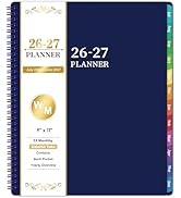 Academic Planner 2026-2027- 2026-2027 planner weekly and monthly, Jul.2026-Jun.2027, 9"×11", Plan...
