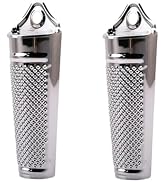 2Pcs Multifunctional Kitchen Stainless Steel Ginger Garlic Nutmeg Grater Nut Walnut Lemon Hand Pl...