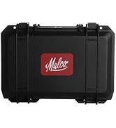 Malco Hard-Sided Waterproof Tool Case, Rugged IP67 Rated, Secure &amp; Easy Open Latches, Lockable, F...