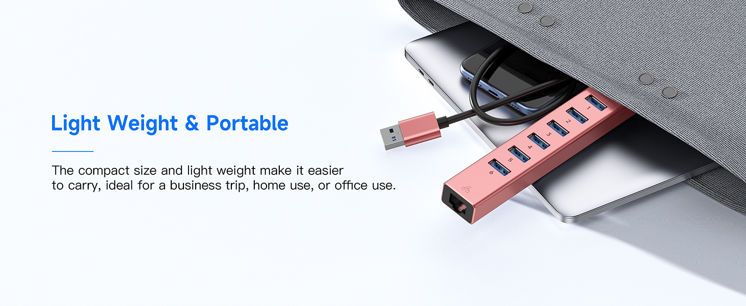 Portable usb hub