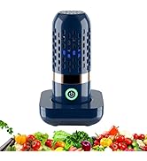 Portable Fruit and Vegetable Washing Machine, Cordless Food Purifier, USB Rechargeable Cleaner fo...