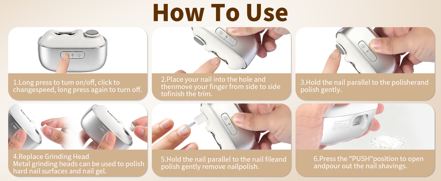 electric nail grinder