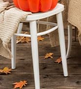 DomeStar Artificial Pumpkin, Large Fake Pumpkin Artificial Vegetable Faux Pumpkin Large Outdoor P...