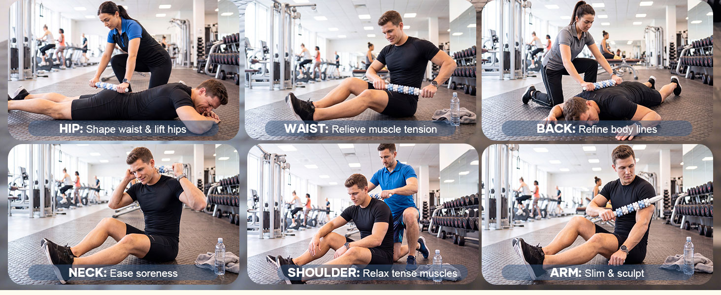 full-body massage roller muscle care muscle recovery