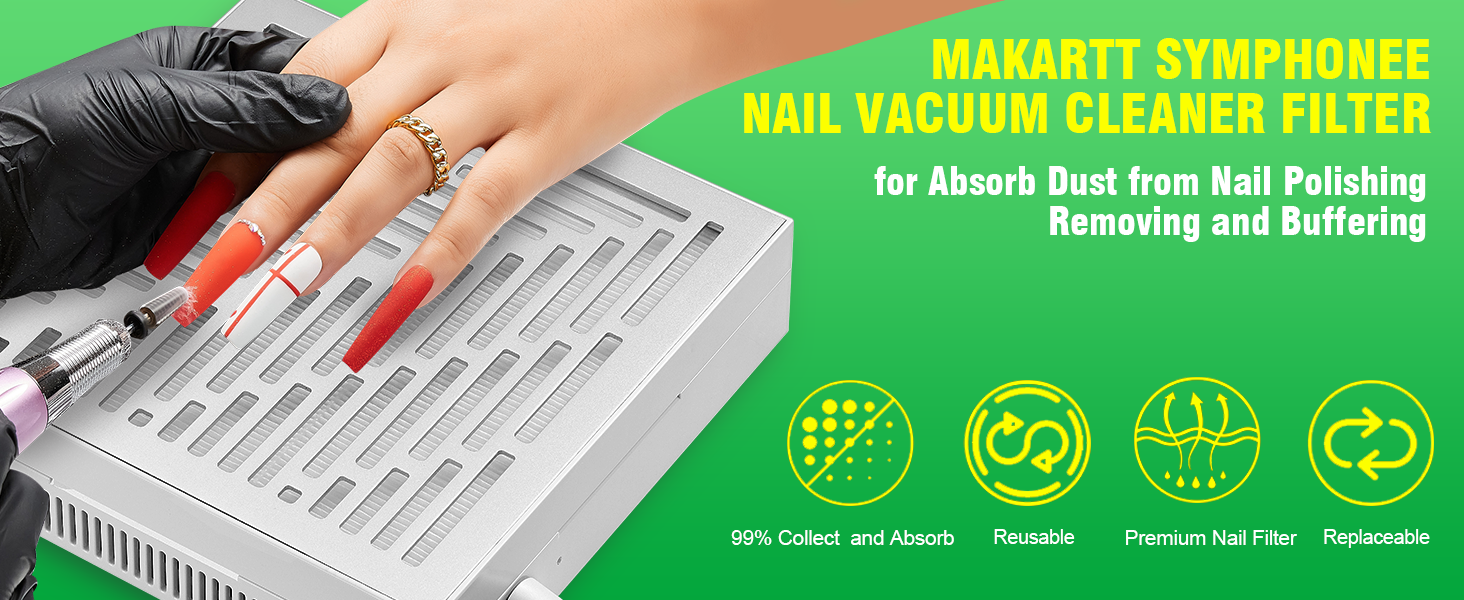 nail dust filter