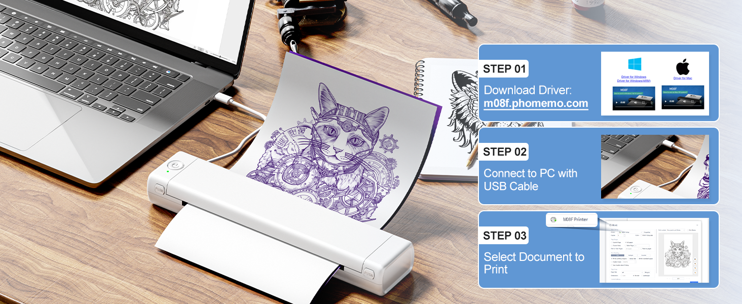 impresora para tatuajes