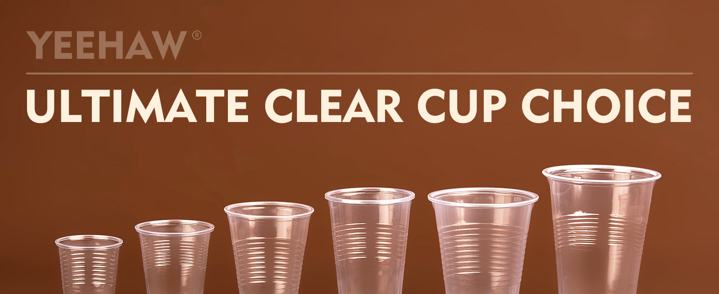 YEEHAW PP plastic cups
