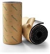 Kaqiluo 2 Pack High Density Sound Insulation Acoustic Closed Cell Foam, Composite Aluminum Foil L...