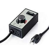 Midcvfrun Electronic Fan Speed Controller, 0-100% Variable Speed Adjuster for Inline Duct Fans Ra...