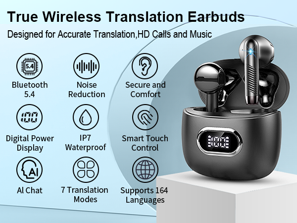  translating earbuds real time