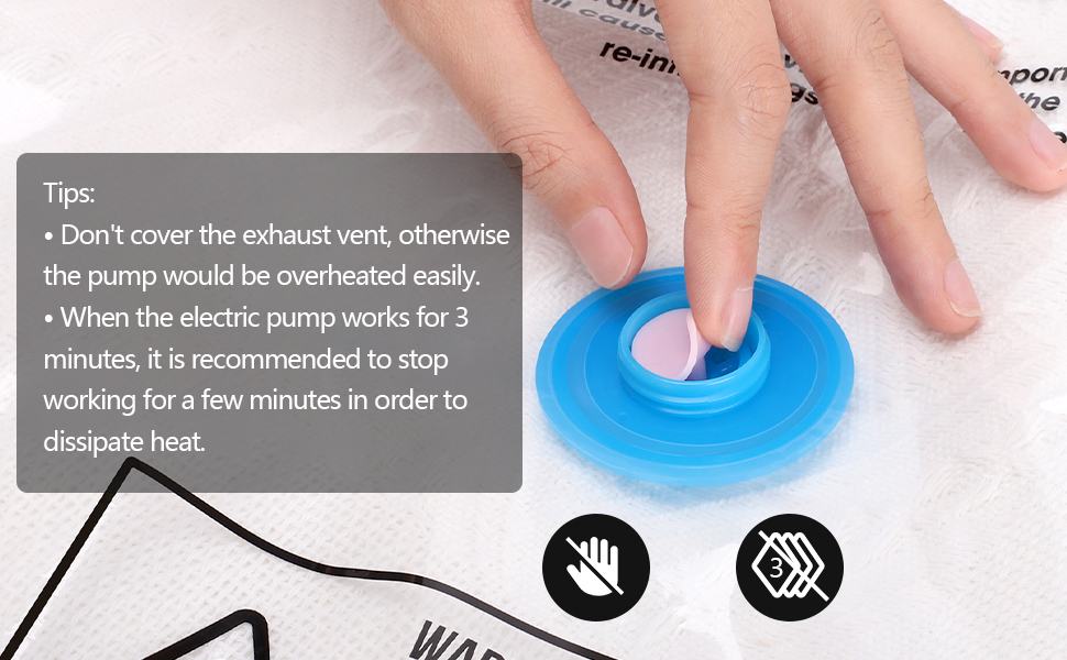 electric air pump for vacuum storage bag