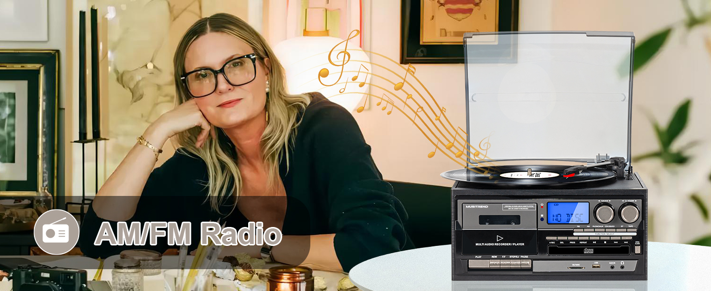 9 in 1 Record Player