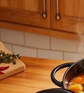 5QT Dutch Oven Pot with Lid &amp; 10.25" Skillet with Lid - JINCHUFURI, Pre-Seasoned 2-in-1 Heavy Dut...