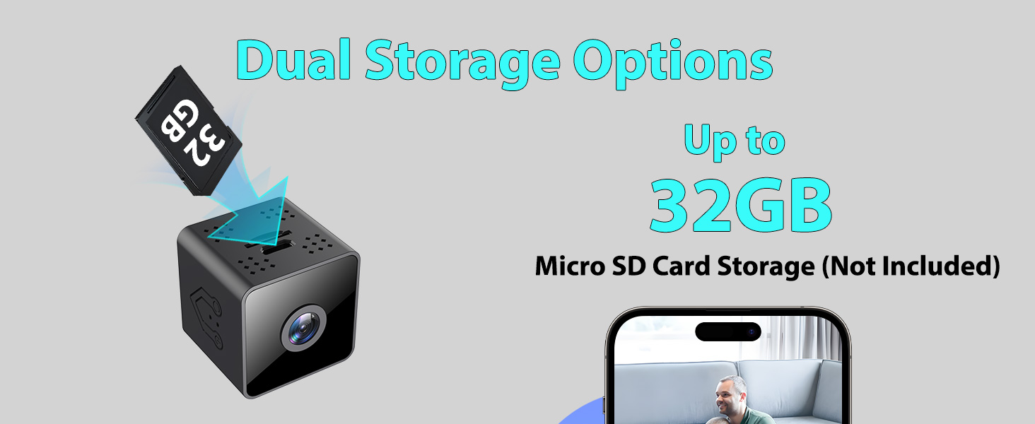 small camera hidden camer spy camera mini spy cameras WiFi wireless camera tanny cam spy camera mini