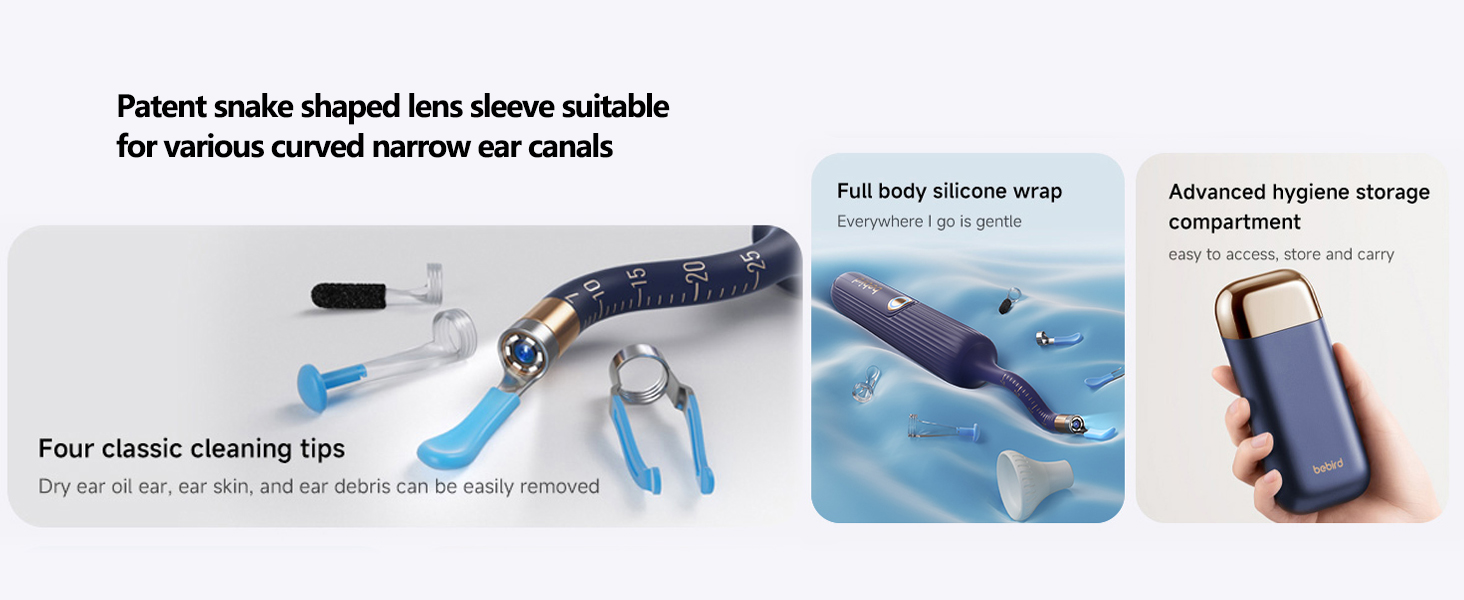 Ear Cleaning Camera Wax Removal Tool kit