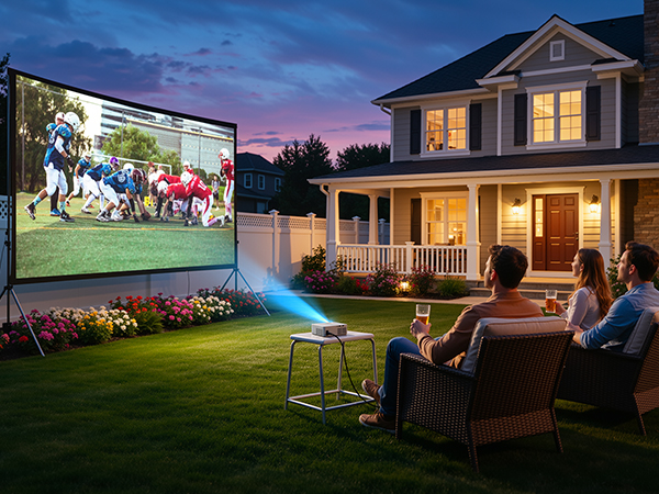 outdoor projector