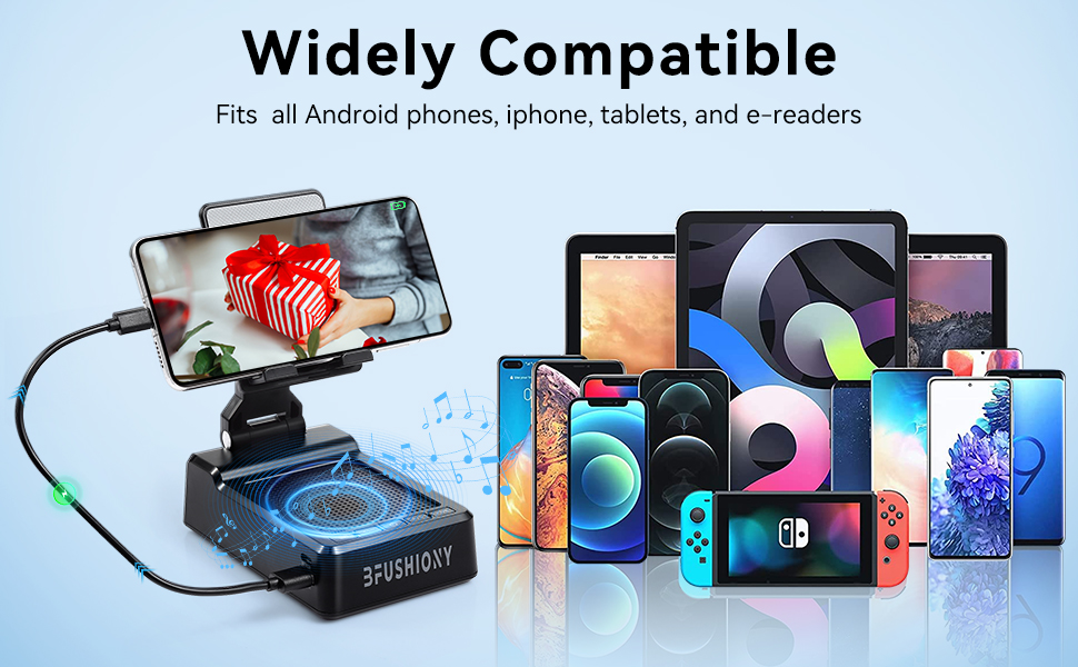 gifts for dad birthday cell phone stand with speaker and charger mens gifts