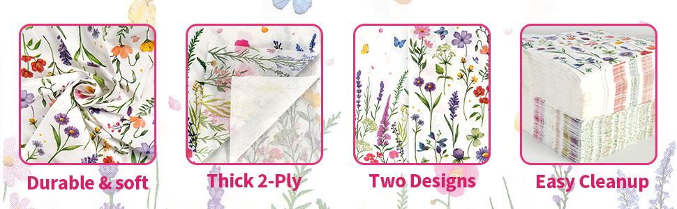 wildflowe napkins