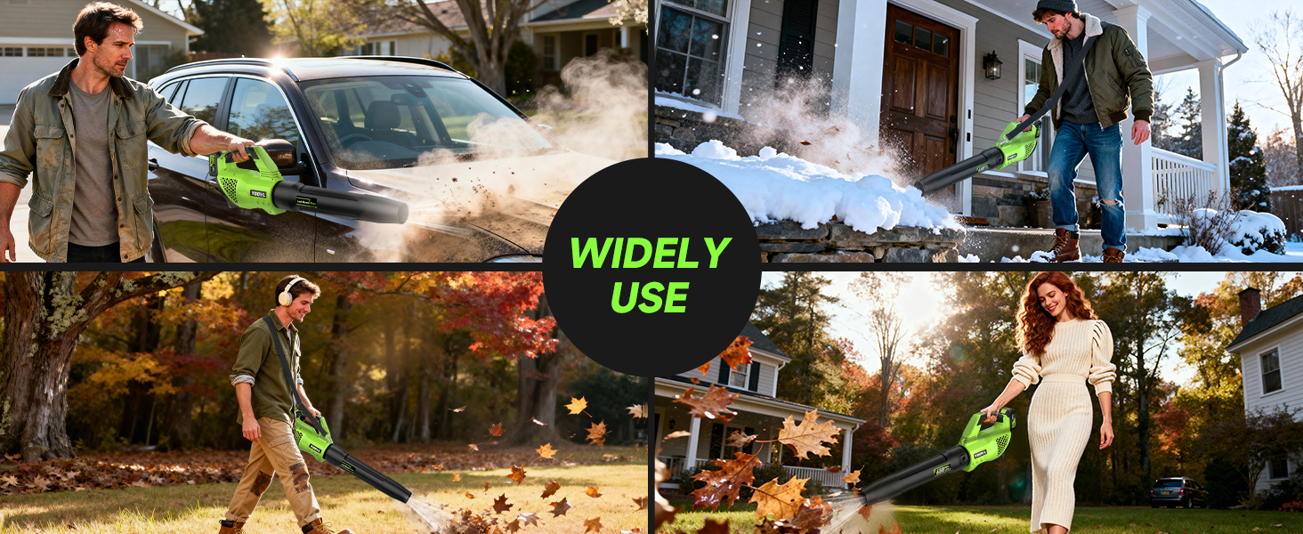 battery powered leaf blower