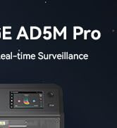 FLASHFORGE Adventurer 5M Pro 3D Printer 600mm/s High-Speed, 1 Click Fully Auto Leveling with 0.4