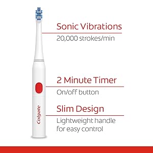 sonic vibrations two minute timer slim design