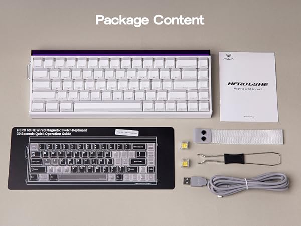 Wired Magnetic Gaming Keyboard