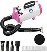 Xapigo Dog Dryer,High Velocity Professional Dog Grooming Dryer,Adjustable Temperature and Speed w...