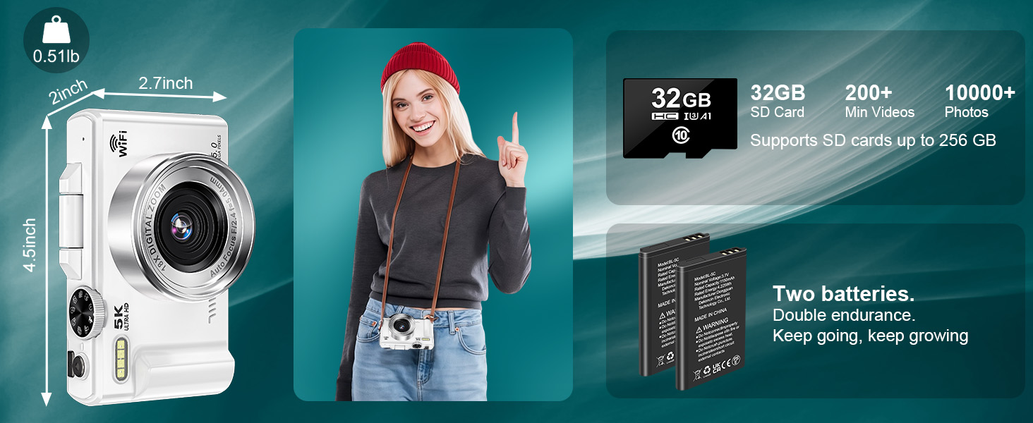 digital camera with wifi