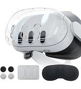 DUXICEPIN Accessories for Meta Quest 3, Protective Shell Cover for Oculus Quest 3, VR Accessories...