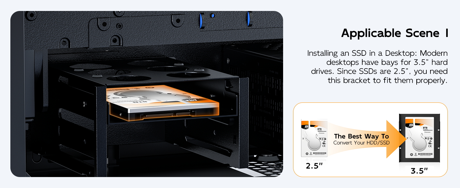 2.5&amp;#39;&amp;#39; 3.5&amp;#39;&amp;#39; Hard drive mounting bracket