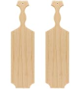 Battife [2Pack] 15inch Sorority Paddle - Greek Fraternity Paddle, Unfinished Wooden Frat Paddle, ...