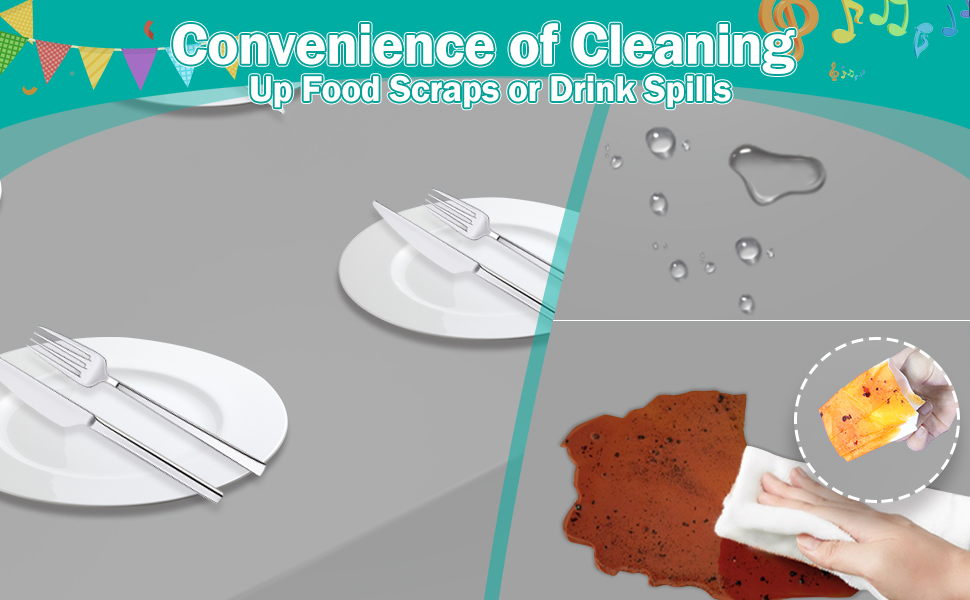 convenient of cleaning up