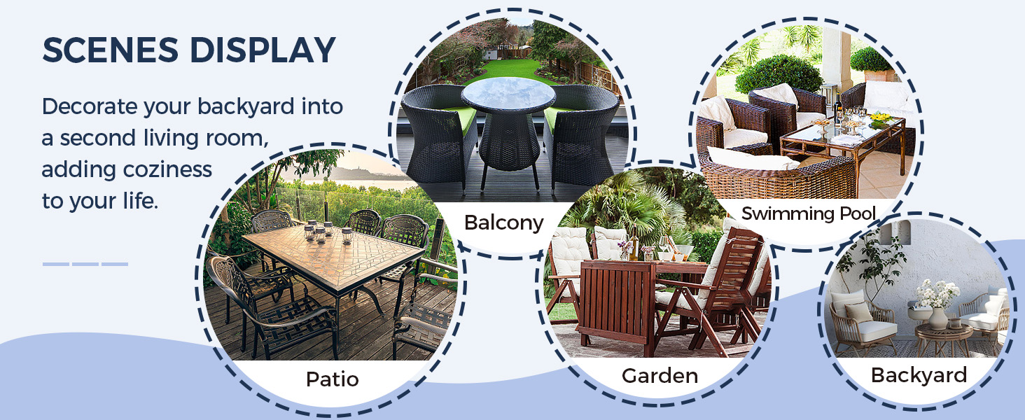 OUTDOOR LOVESEAT CUSHIONS