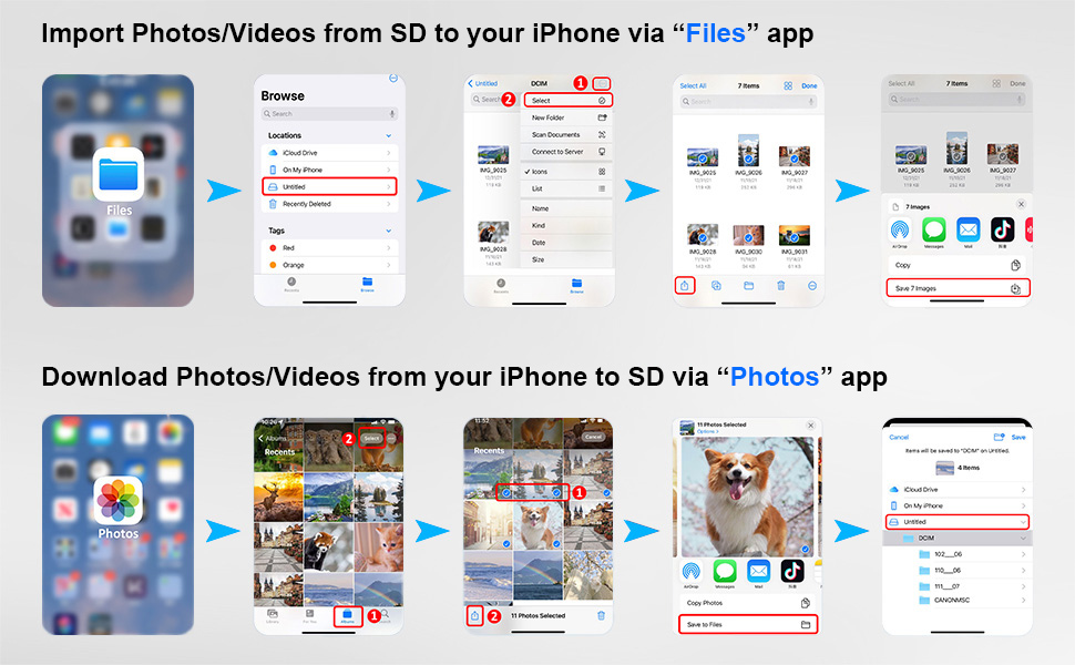 sd card reader for android