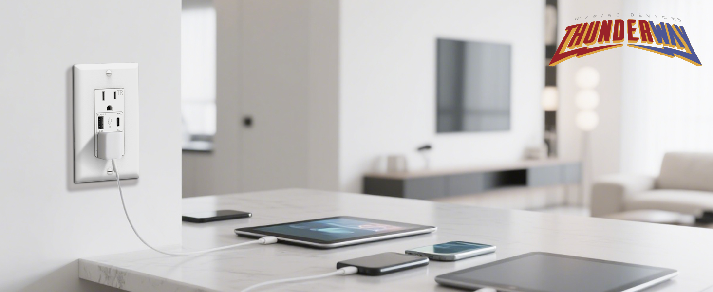 USB Outlets Receptacles