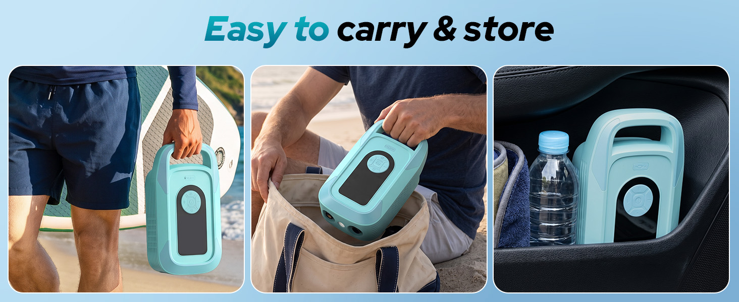 easy to carry and store
