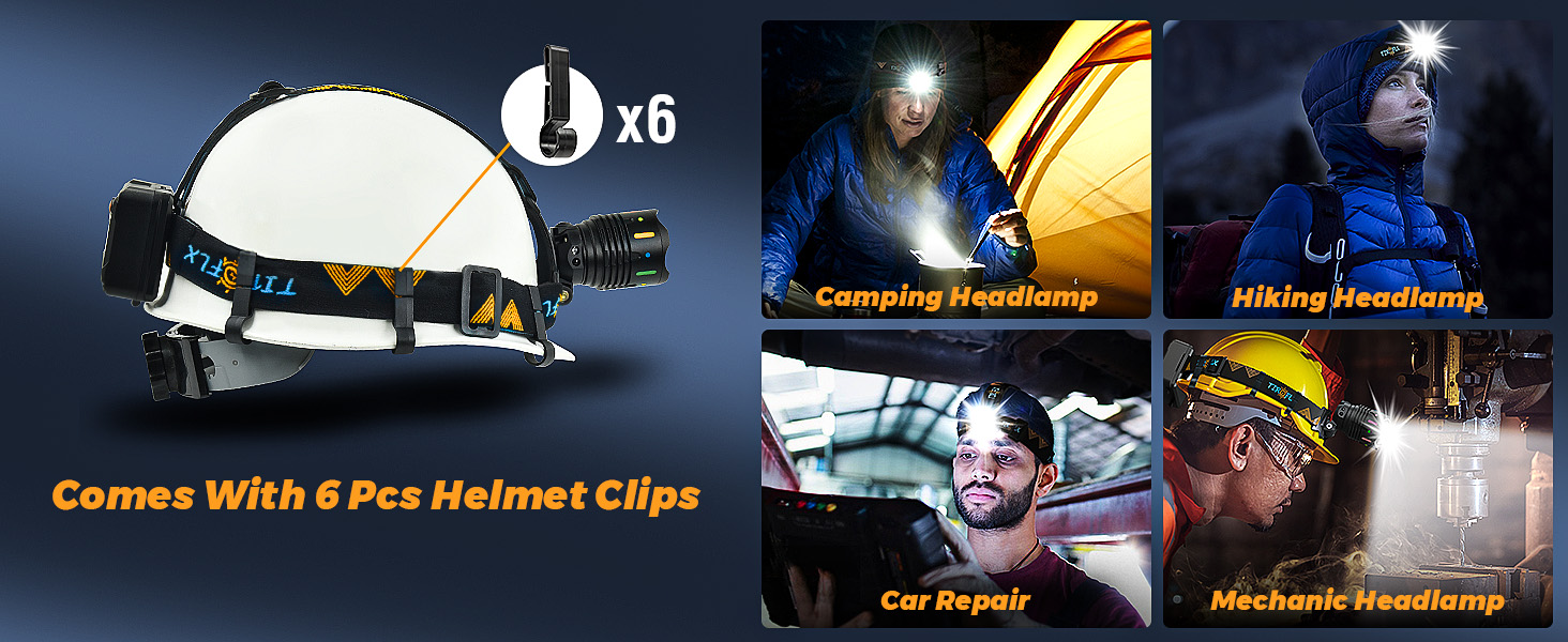 headlamp for hard hat