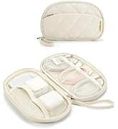 BAGSMART Travel Cord Organizer Electronics Organizer Travel Case, Puffer Cable Organizer Bag Trav...