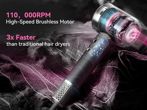high speed hair dryer blow dryer electric