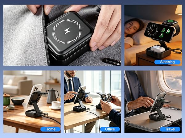 3 in 1 charging station wireless charging station iphone wireless charger iphone watch charger 