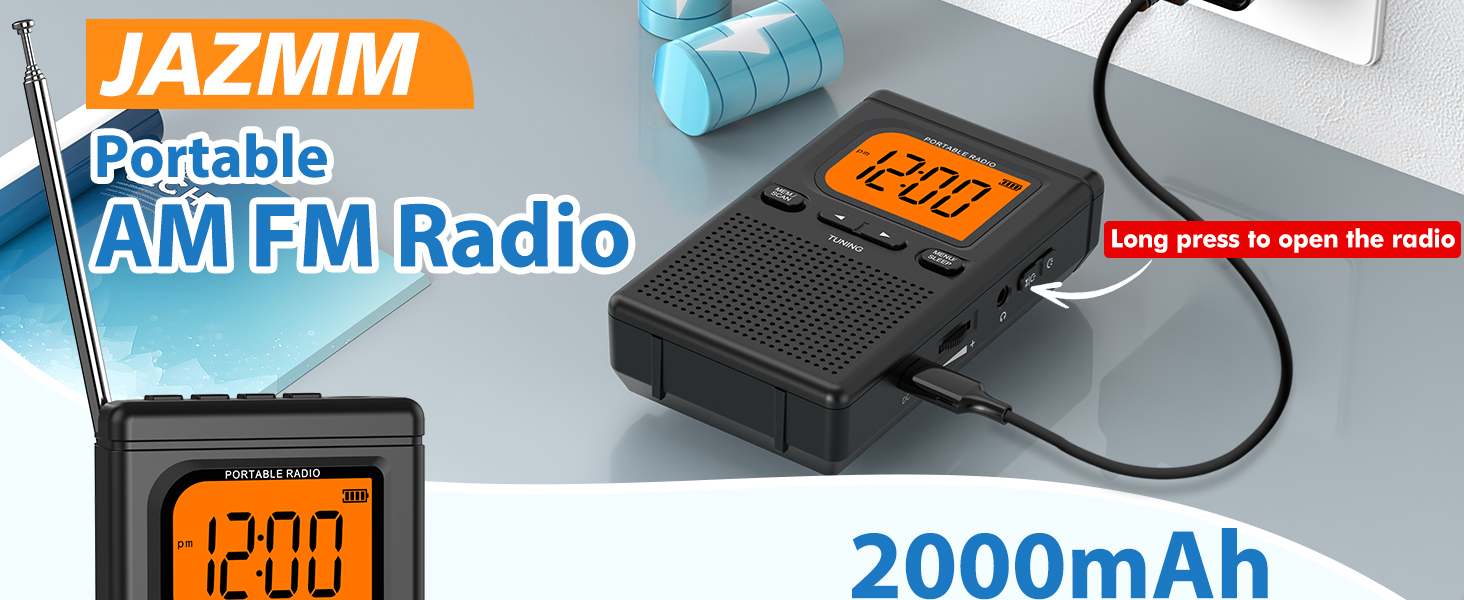 portable am fm radio